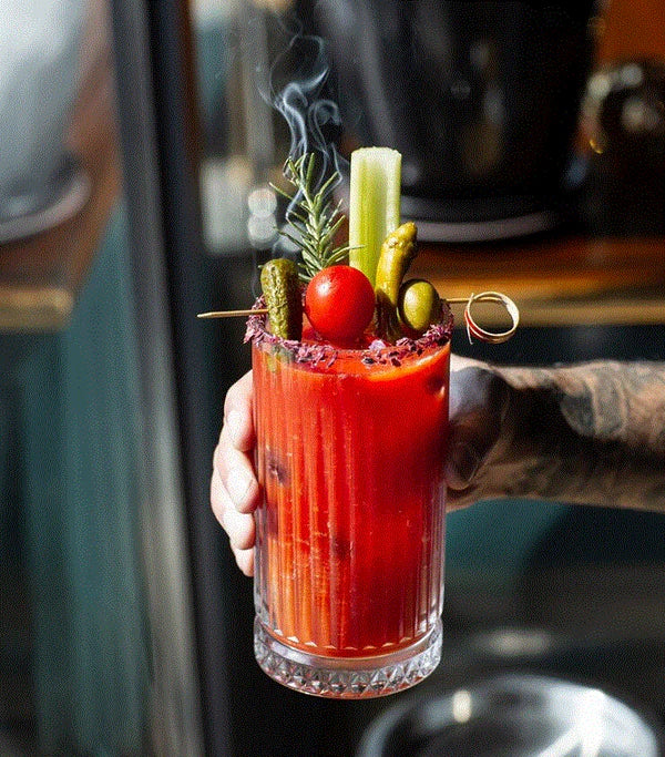 Award Winning Spicy Bloody Mary Mixer 1/2 Gallon / Best for Bars & Restaurants - 24 LANE DISTRIBUTION