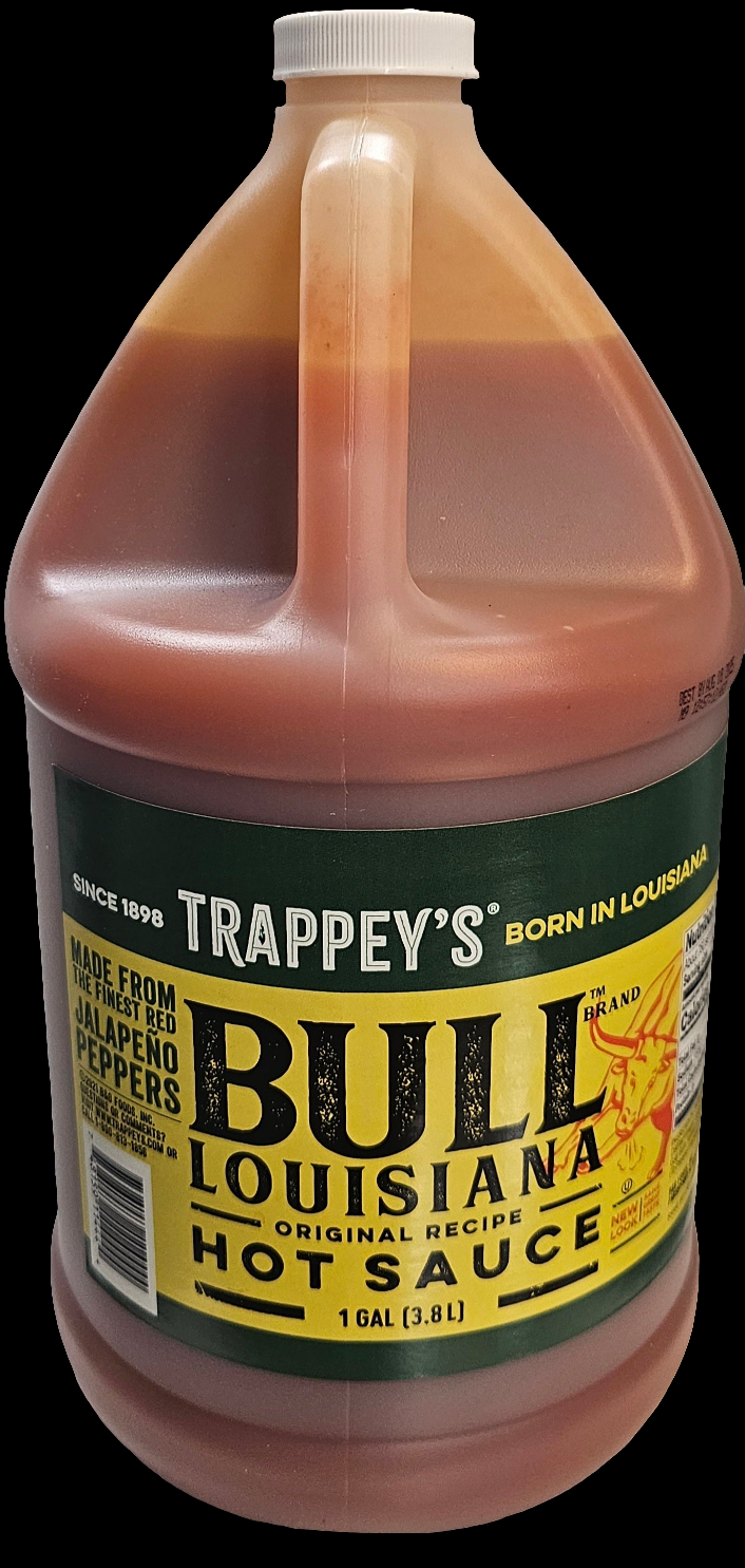 Trappey's 1 Gallon Hot Sauce - 24 LANE DISTRIBUTION
