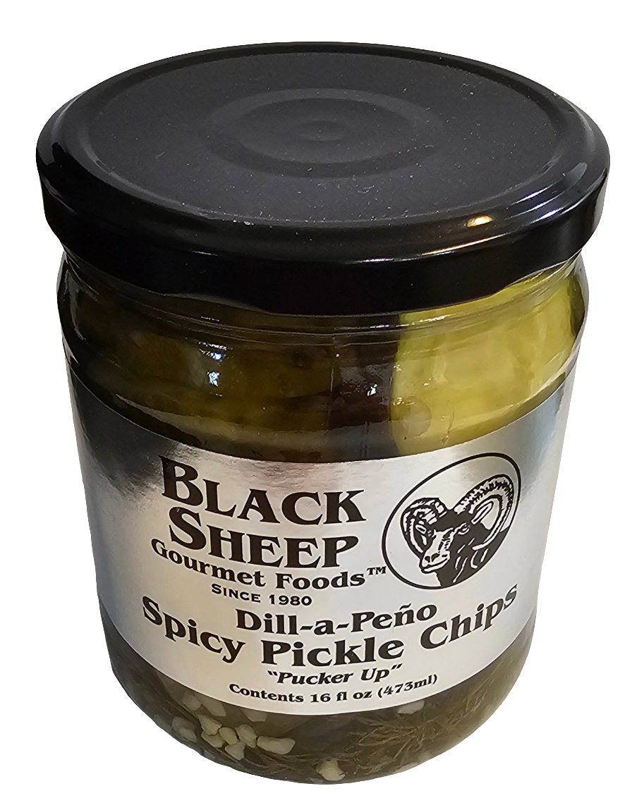 "Dill-a-Peno" Spicy Pickle Chips - 24 LANE DISTRIBUTION