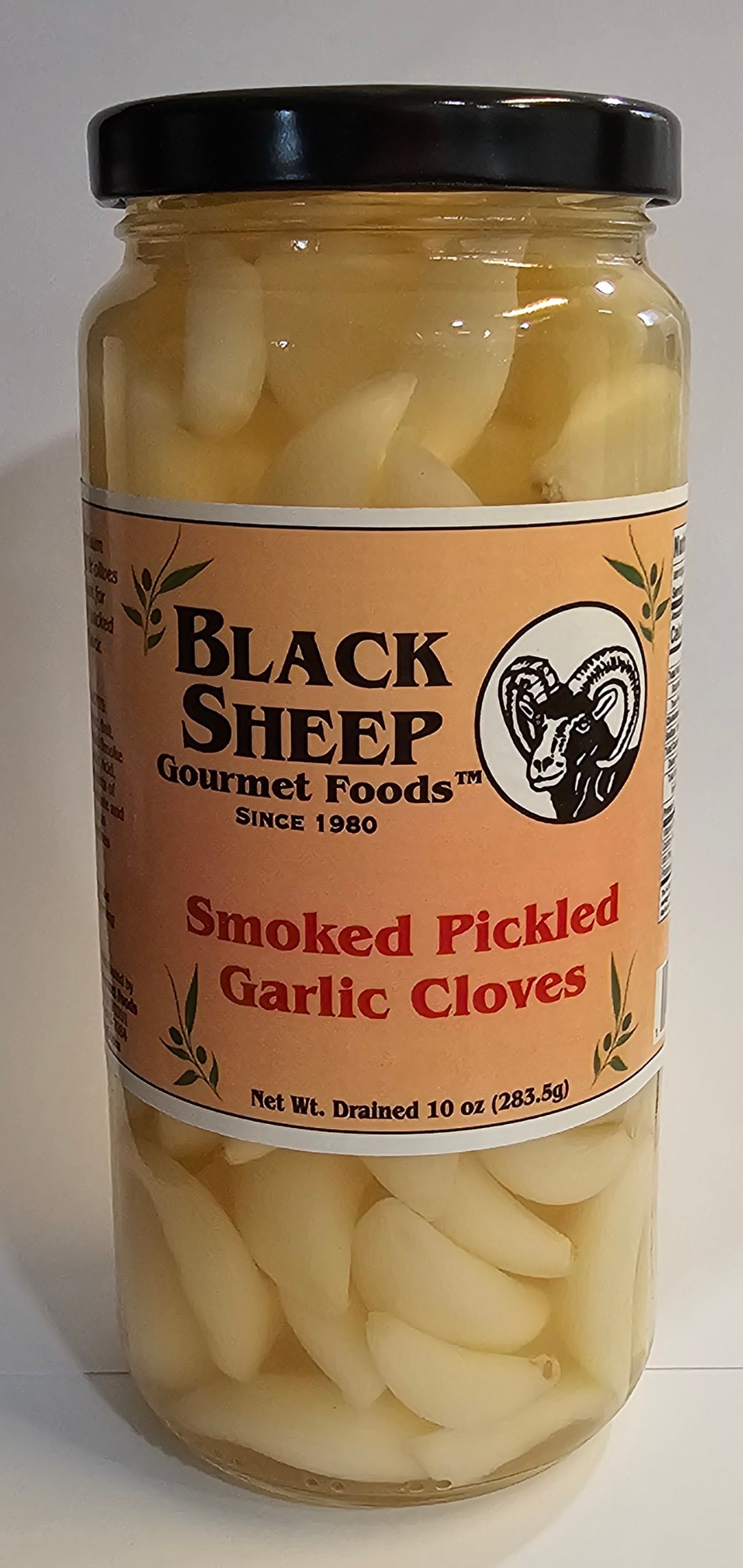 Smoked Pickled Garlic Cloves