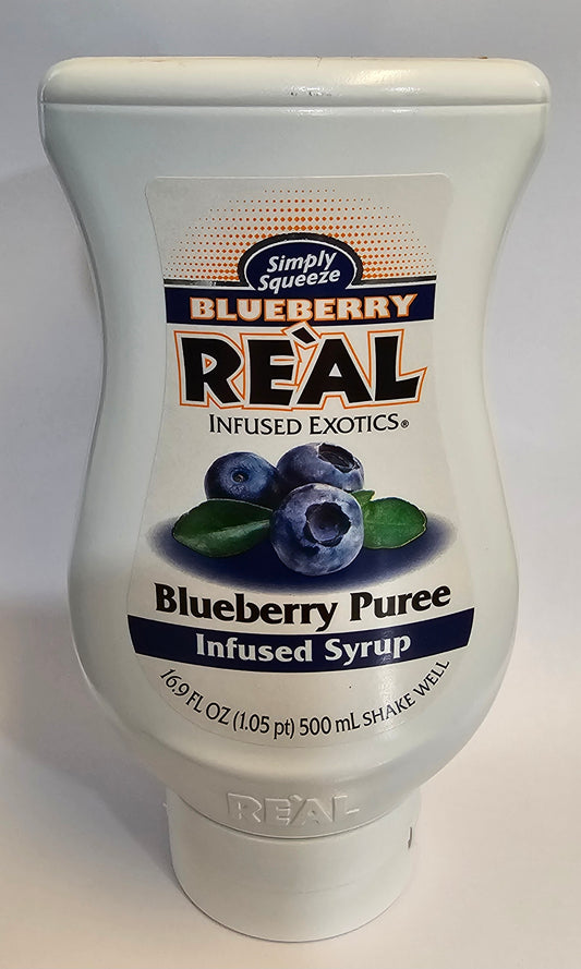 Blueberry Puree Infused Syrup