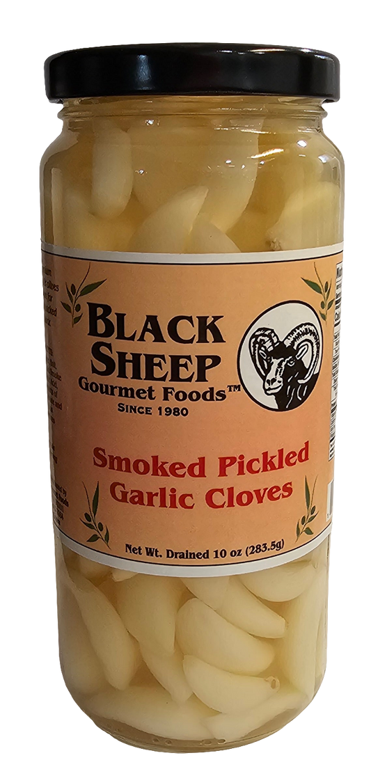 Smoked Pickled Garlic Cloves